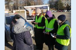 06.12.2021 Сотрудники ГИБДД провели акцию, приуроченную к всемирному дню ПАМЯТИ ЖЕРТВ ДТП. | Администрация муниципального округа город Партизанск Приморского края Официальный сайт
