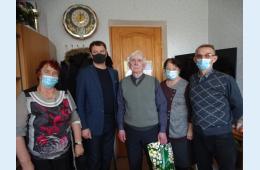 02.02.2022 Ветеран угольной отрасли  Юрий  Малышев отмечает юбилей  | Администрация муниципального округа город Партизанск Приморского края Официальный сайт