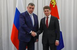 28.01.2024 Дороги, порты и дроны: Олег Кожемяко обсудил с Леонидом Слуцким &quot;Поворот на Восток&quot; | Администрация муниципального округа город Партизанск Приморского края Официальный сайт