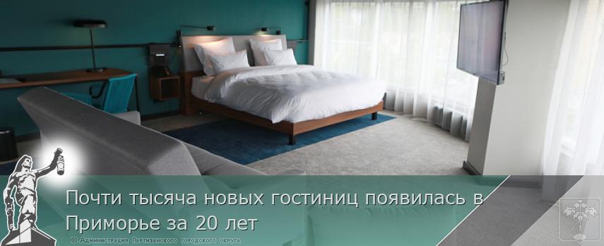 Почти тысяча новых гостиниц появилась в Приморье за 20 лет | Администрация муниципального округа город Партизанск Приморского края Официальный сайт Почти тысяча новых гостиниц появилась в Приморье за 20 лет | Администрация муниципального округа город Партизанск Приморского края Официальный сайт