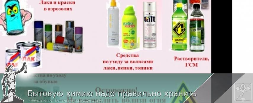Бытовую химию надо правильно хранить | Администрация муниципального округа город Партизанск Приморского края Официальный сайт Бытовую химию надо правильно хранить | Администрация муниципального округа город Партизанск Приморского края Официальный сайт